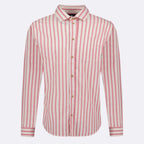 Chemise Rouge & Crème Signy - Homme