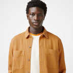 Faguo - Sobrecamisa Clemont naranja claro - Hombre