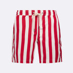 Maillot De Bain Rouge & Crème Mimizan - Homme
