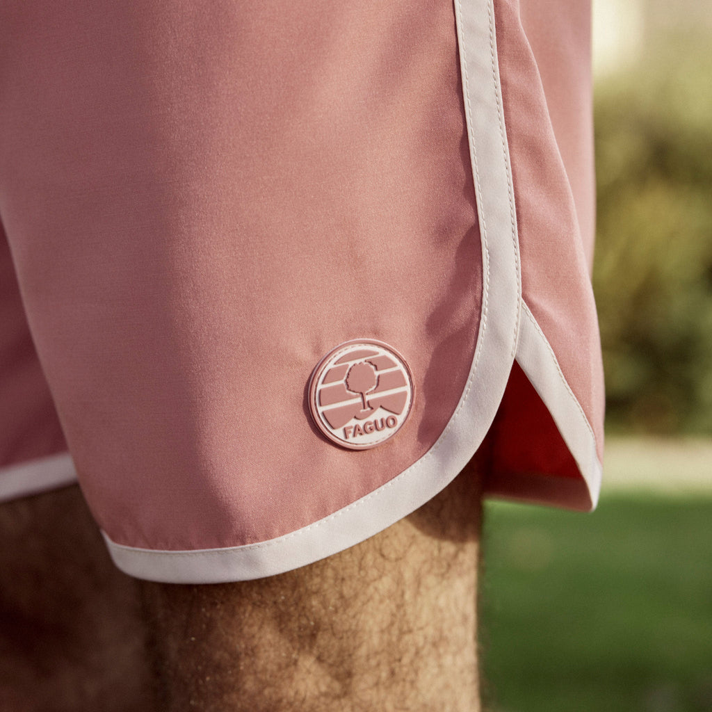 Maillot De Bain Rose Menton - Homme