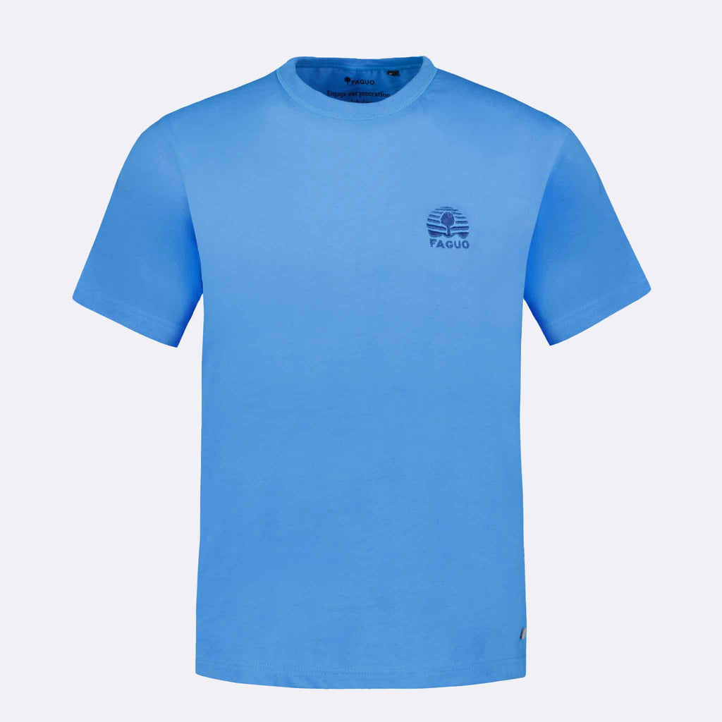 T-Shirt Bleu Azur Lugny - Homme