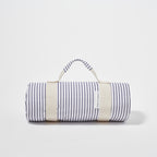 Mantel de picnic - Rayas beige y marrón