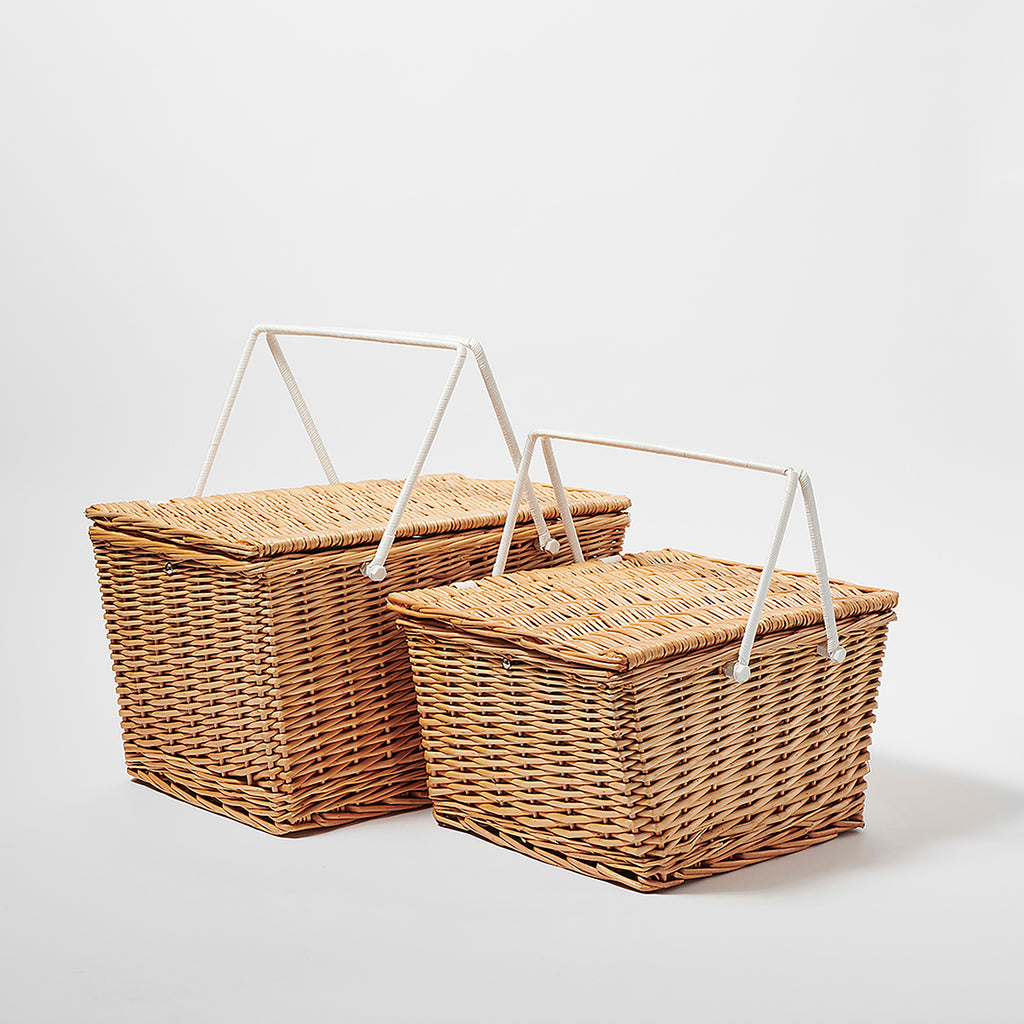 Petit Panier De Pique-Nique - Naturel