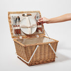 Petit Panier De Pique-Nique - Naturel