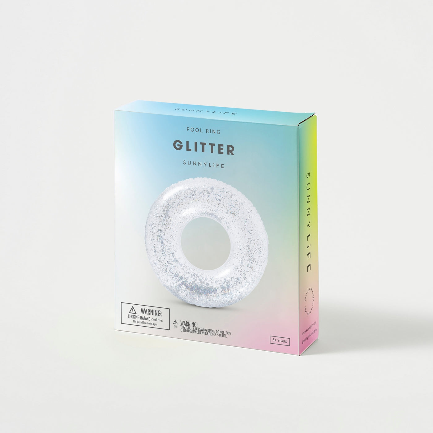 Adult Glitter Buoy - Transparent Glitter
