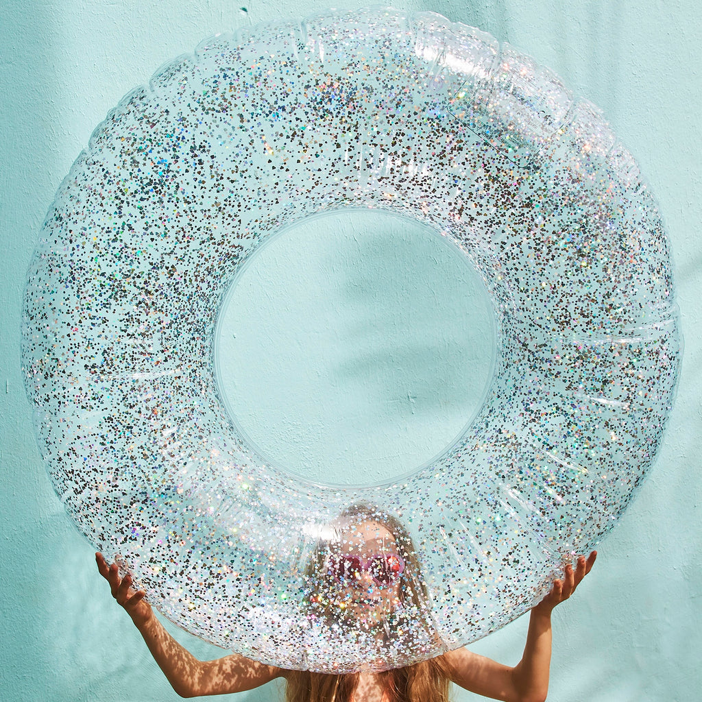 Adult Glitter Buoy - Transparent Glitter