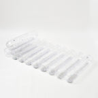 Colchón flotante para adultos Lilo - Glitter transparente
