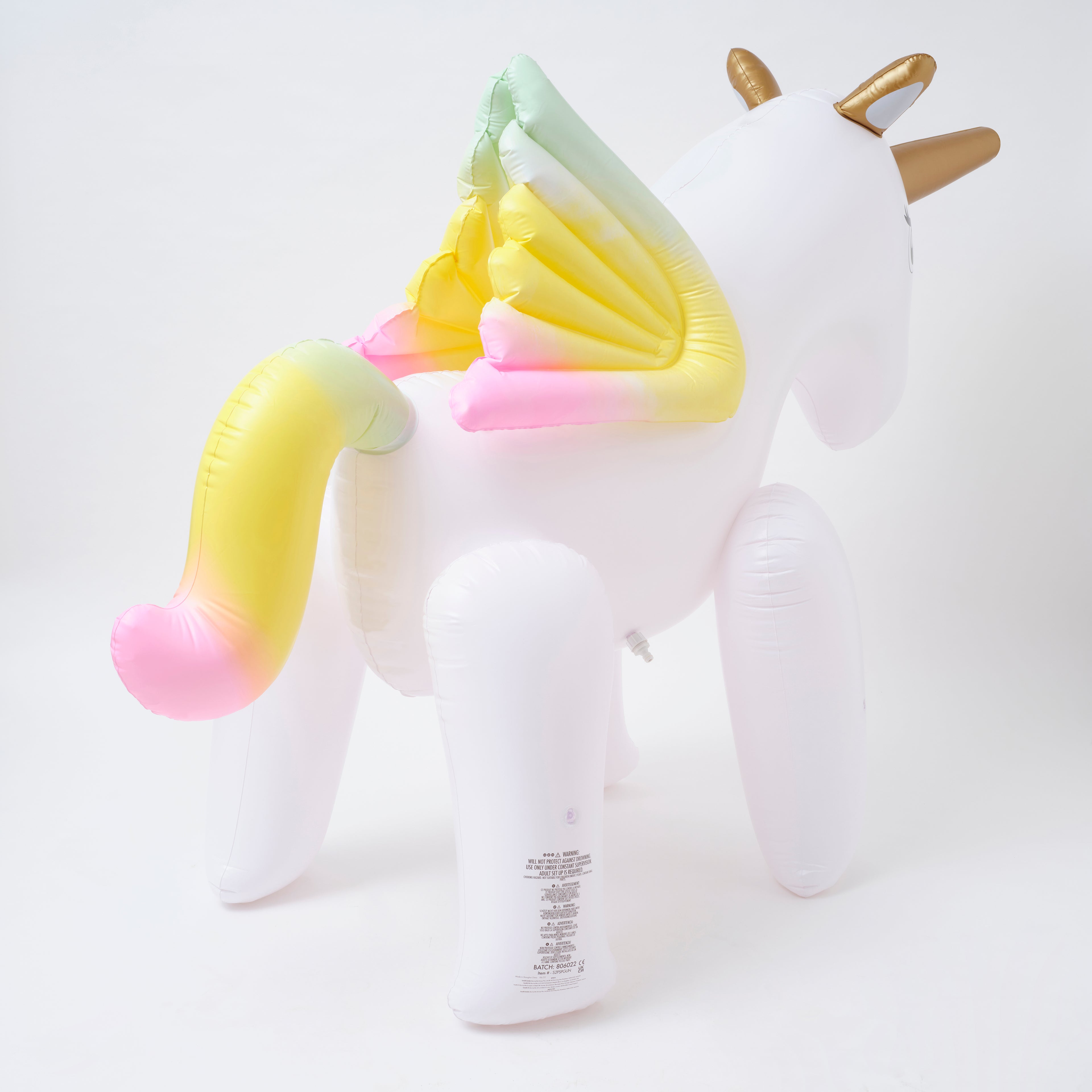 Aspersor Unicornio Gigante - Blanco