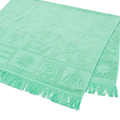 Toalla de playa Esmeralda - Verde