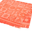 Toalla de playa Coral - Terracota