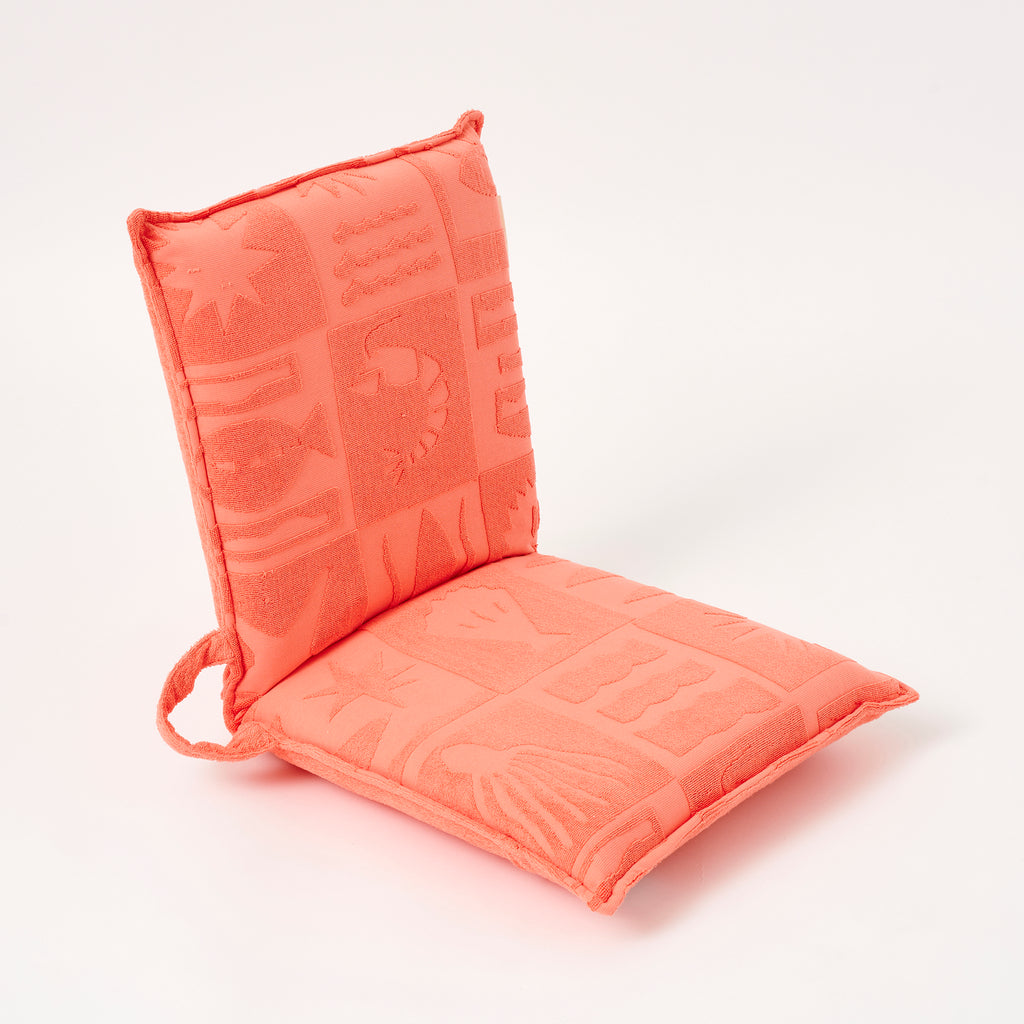 Siège Pliant Tissu Éponge - Playa Coral