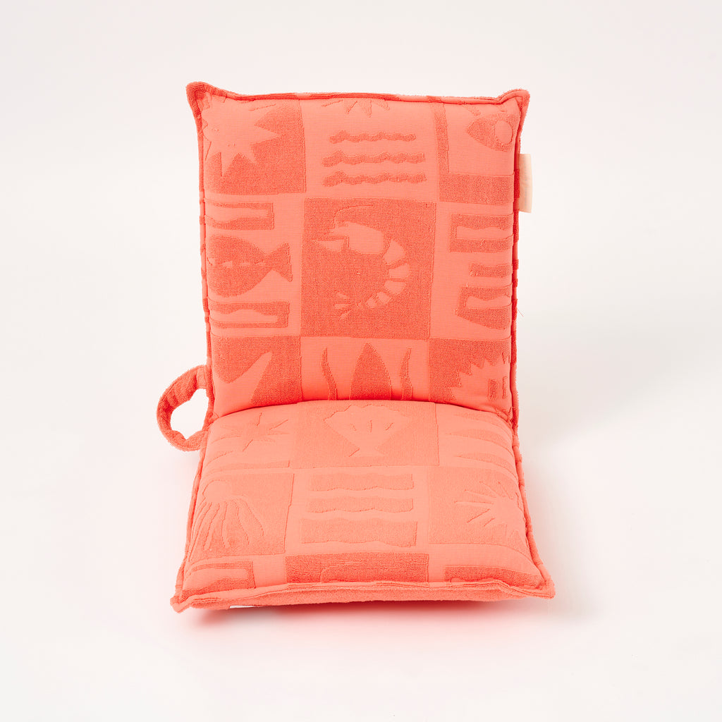 Siège Pliant Tissu Éponge - Playa Coral