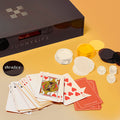 Luxury Poker Case - Brown