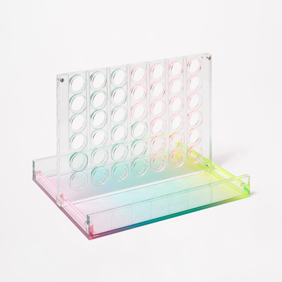 Juego Crystal Lucite 4 en 1 - Multicolor
