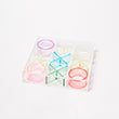 Juego Tic Tac Crystal Lucite - Multicolor