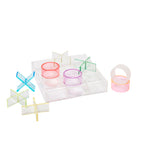 Juego Tic Tac Crystal Lucite - Multicolor