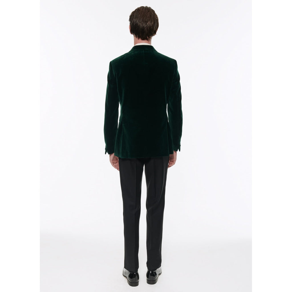 Fursac - Palatine Velvet 2 Piece Tuxedo - Bottle Green
