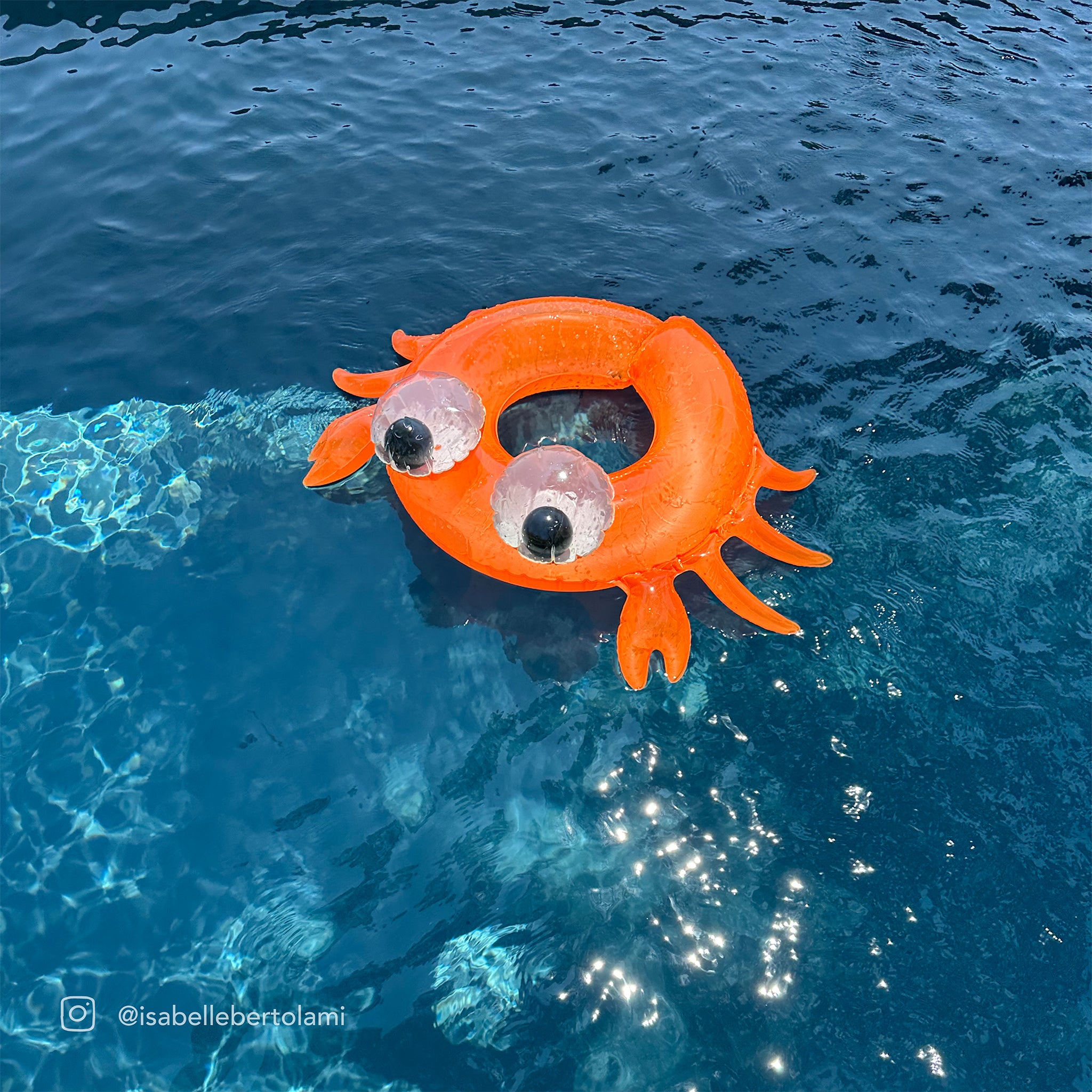 Bouée Sonny La Créature Marine - Orange Fluo