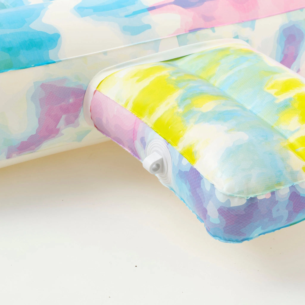 Colchón flotante para adultos Ice Pop Tie Dye - Multicolor