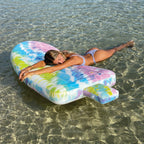 Colchón flotante para adultos Ice Pop Tie Dye - Multicolor