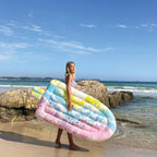 Colchón flotante para adultos Ice Pop Tie Dye - Multicolor