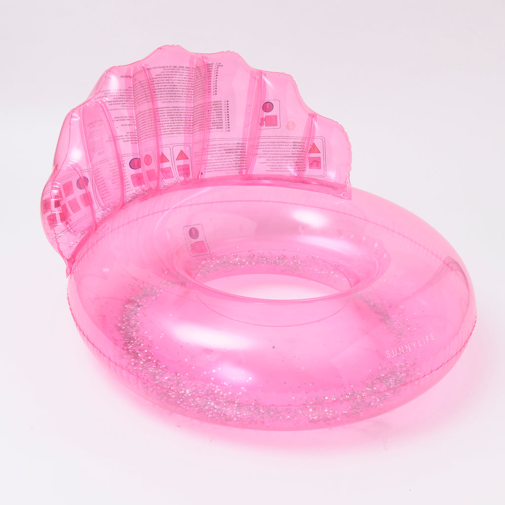Bouée De Luxe Coquillage - Bubblegum