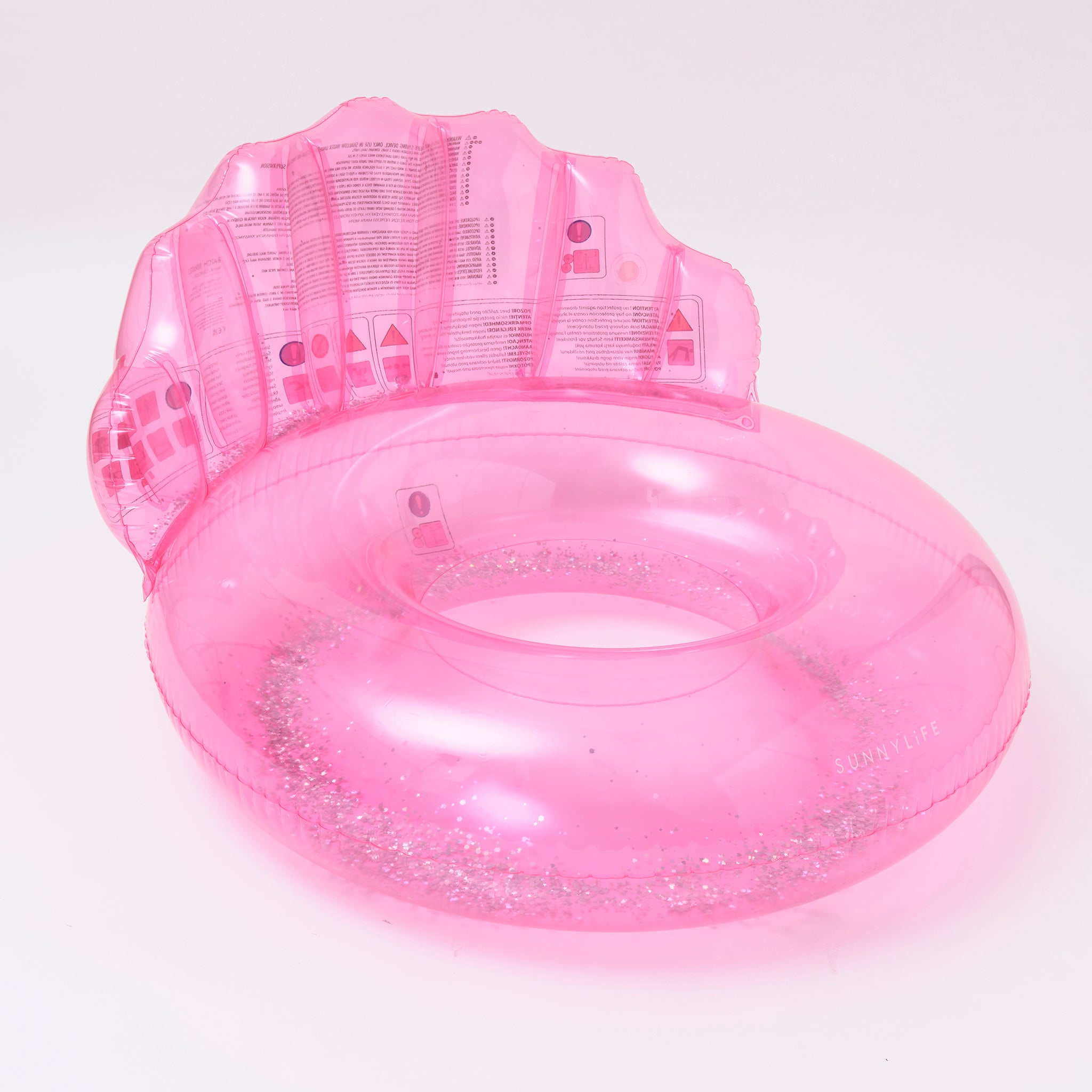 Bouée De Luxe Coquillage - Bubblegum