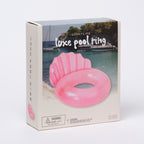 Bouée De Luxe Coquillage - Bubblegum