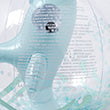 Shark Tribe 3D Inflatable Balloon - Transparent And Blue