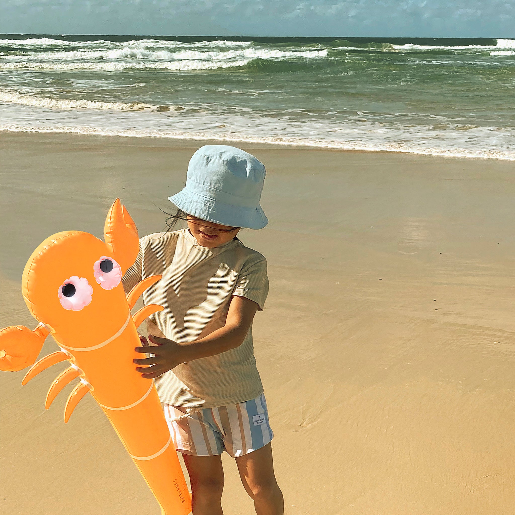 Juego de 2 fideos inflables Sonny the Sea Creature