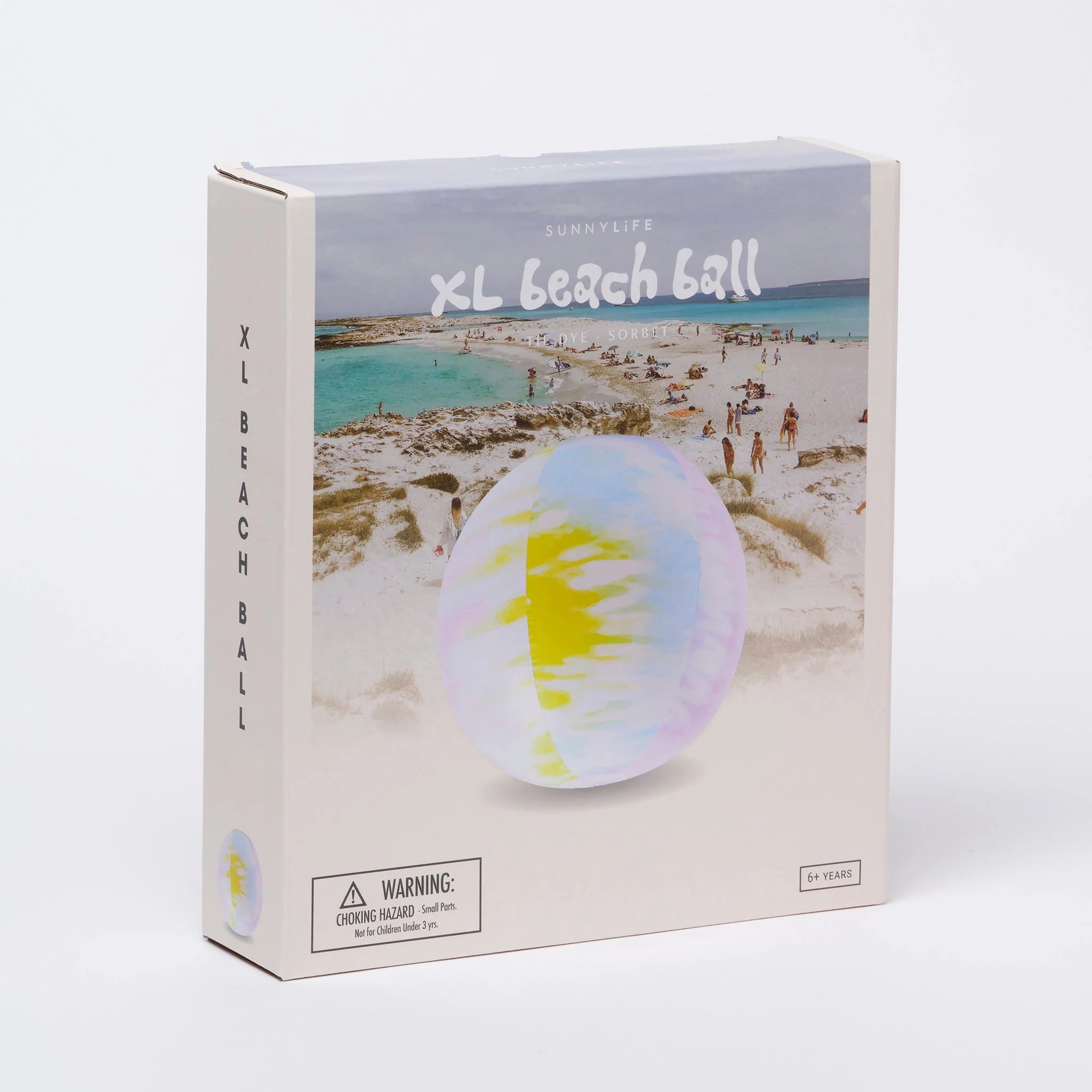 Giant Tie Dye Sorbet Balloon - Multicolor