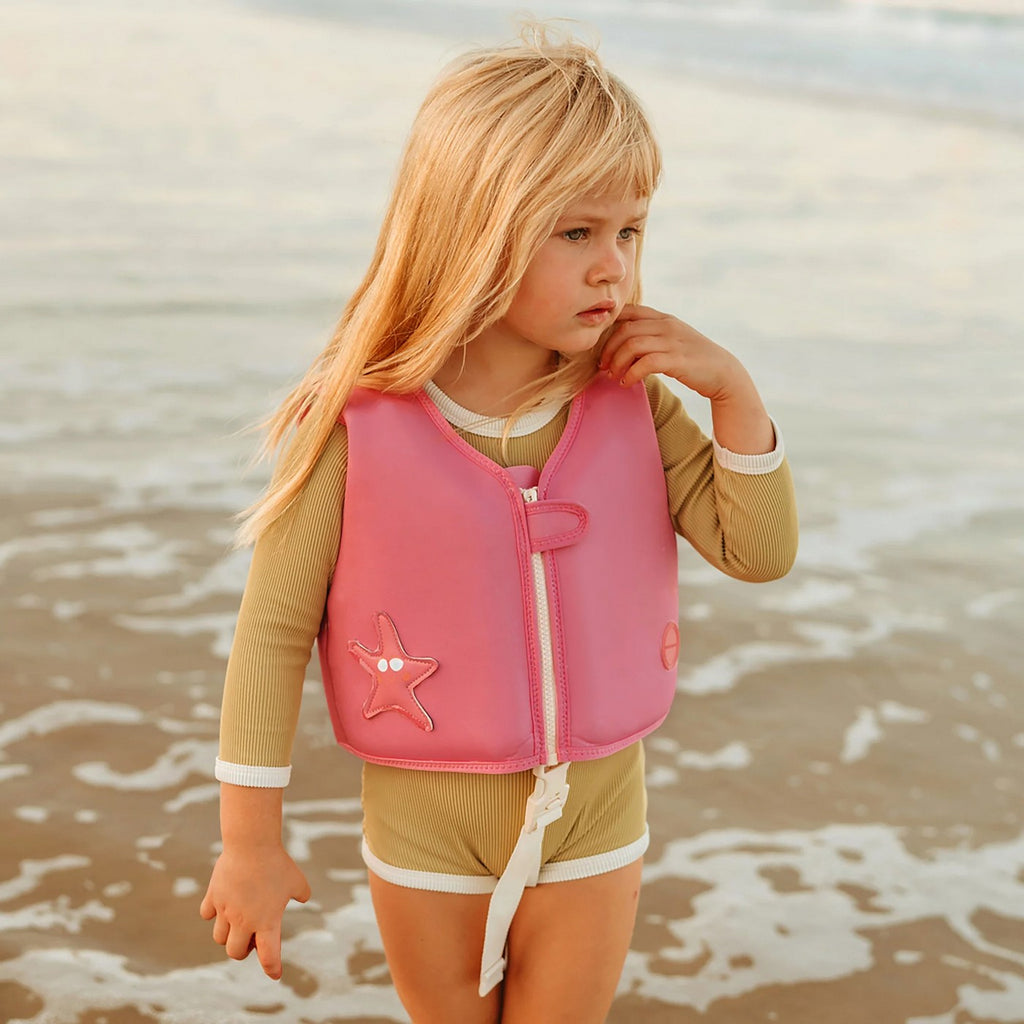Ocean Treasure Swimming Vest - Pink