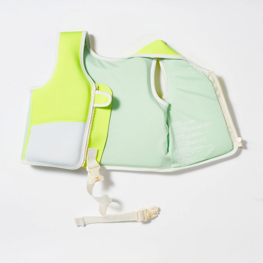 Shark Tribe Swimming Vest - Yellow
