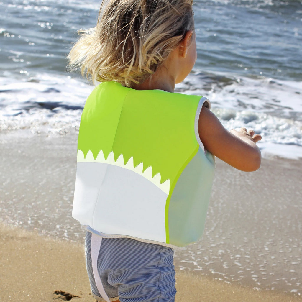 Shark Tribe Swimming Vest - Yellow