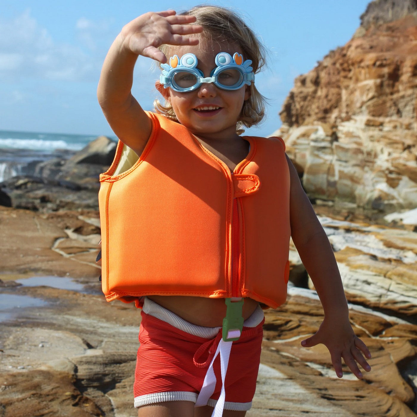 Gafas de natación Sonny The Sea Creature - Azul