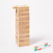 Juego Colorable Jumbling Tower - Impresión de fondo marrón