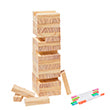 Juego Colorable Jumbling Tower - Impresión de fondo marrón