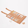 Portable Cork Game - Brown Background Print