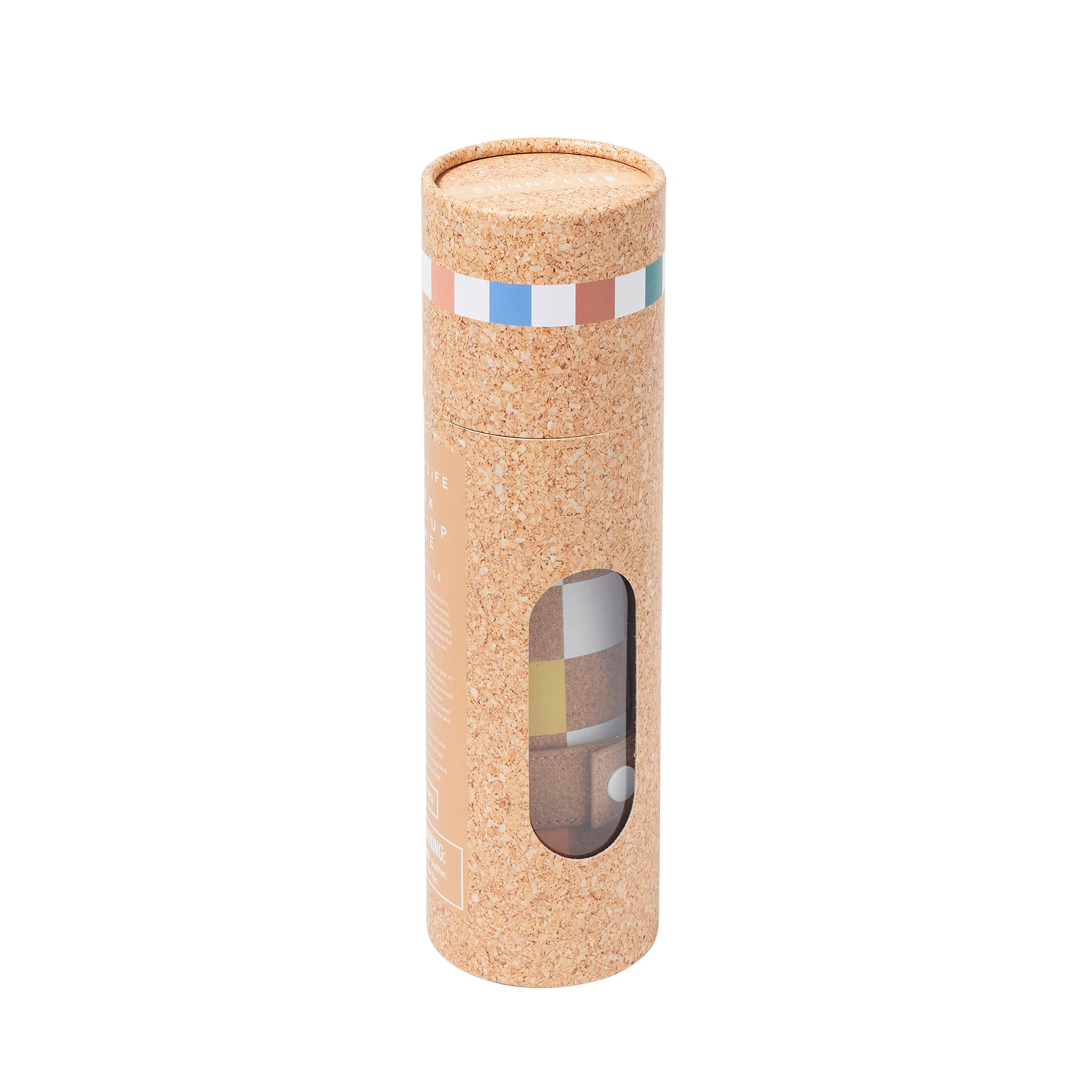 Portable Cork Game - Brown Background Print