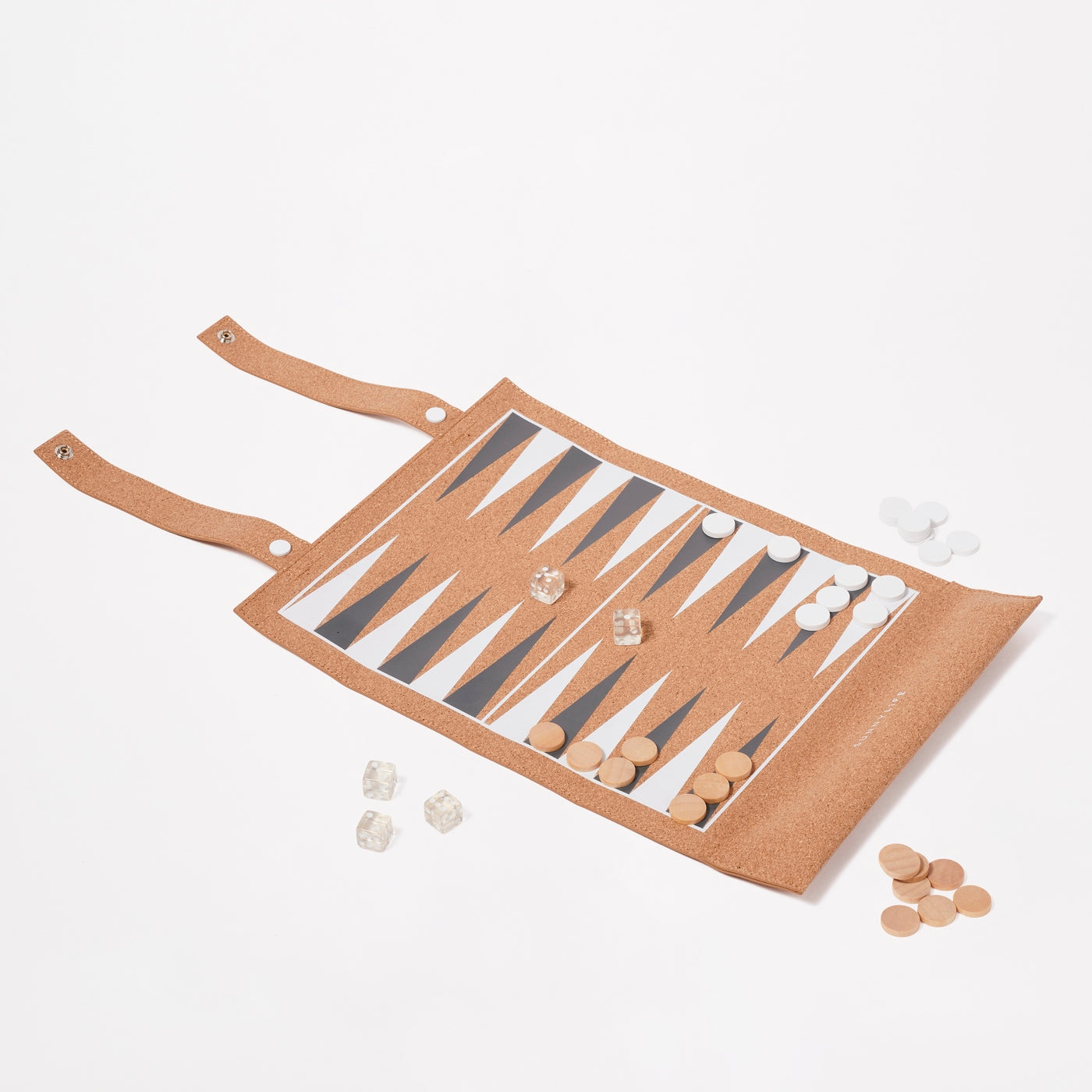 Transportable Cork Game - Brown