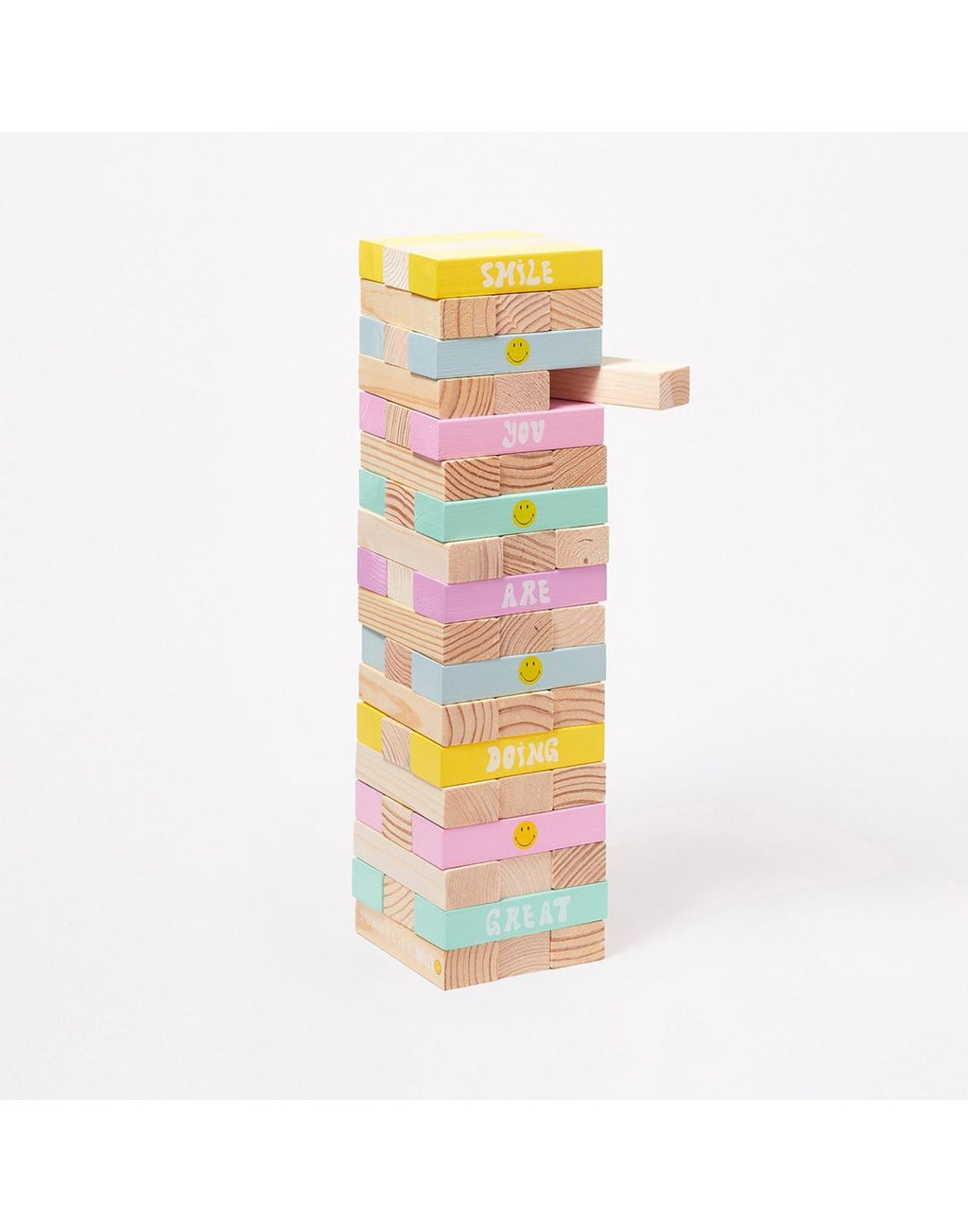 Tour Géante En Bois - Smiley