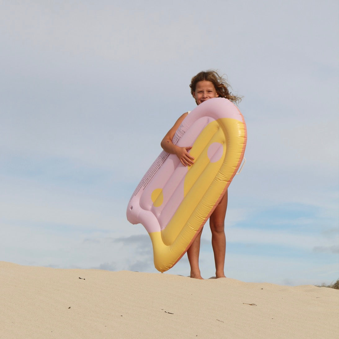 Summer Sherbet Inflatable Boogie Board - Multicolor