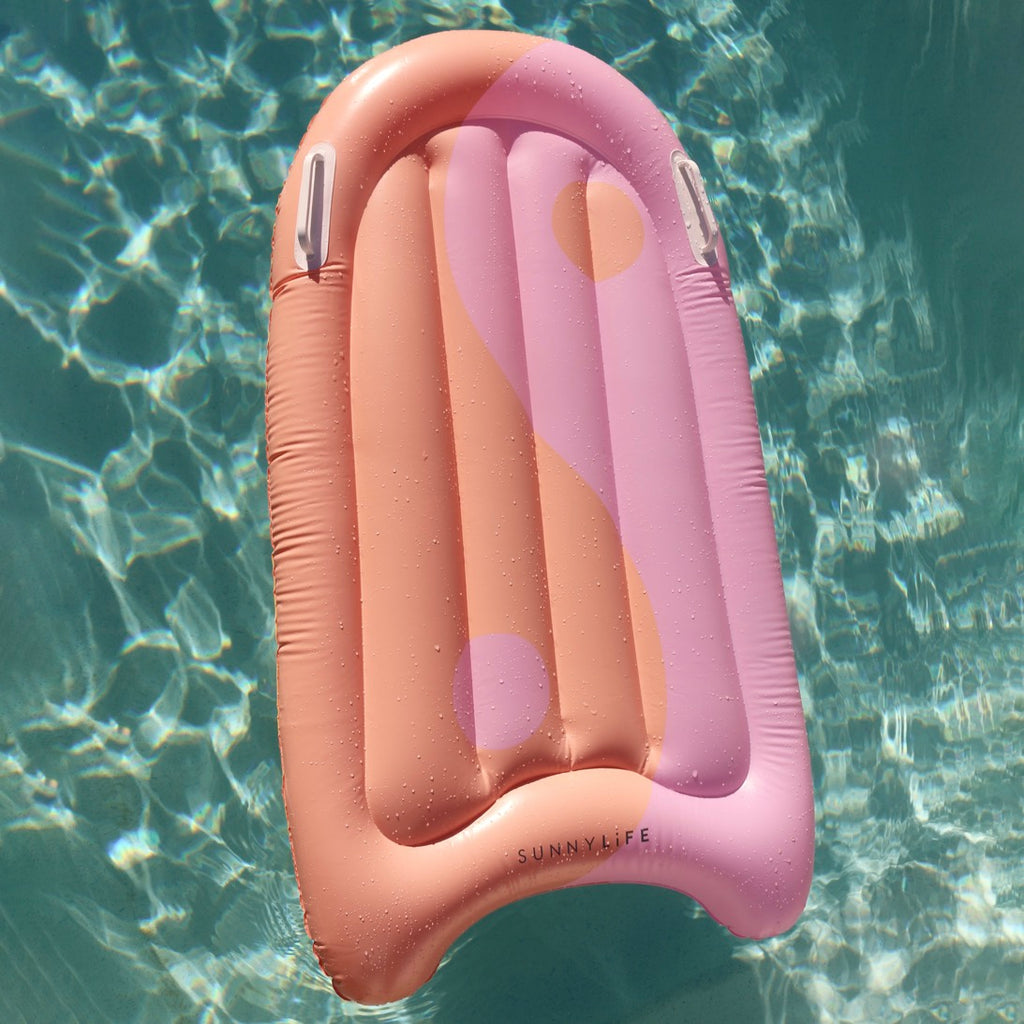 Summer Sherbet Inflatable Boogie Board - Multicolor
