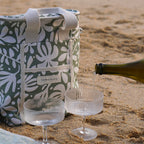 Bolsa para bebidas de lona The Vacay - Oliva