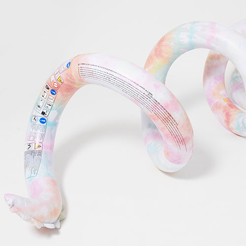 Serpent Gonflable Géant - Tie Dye