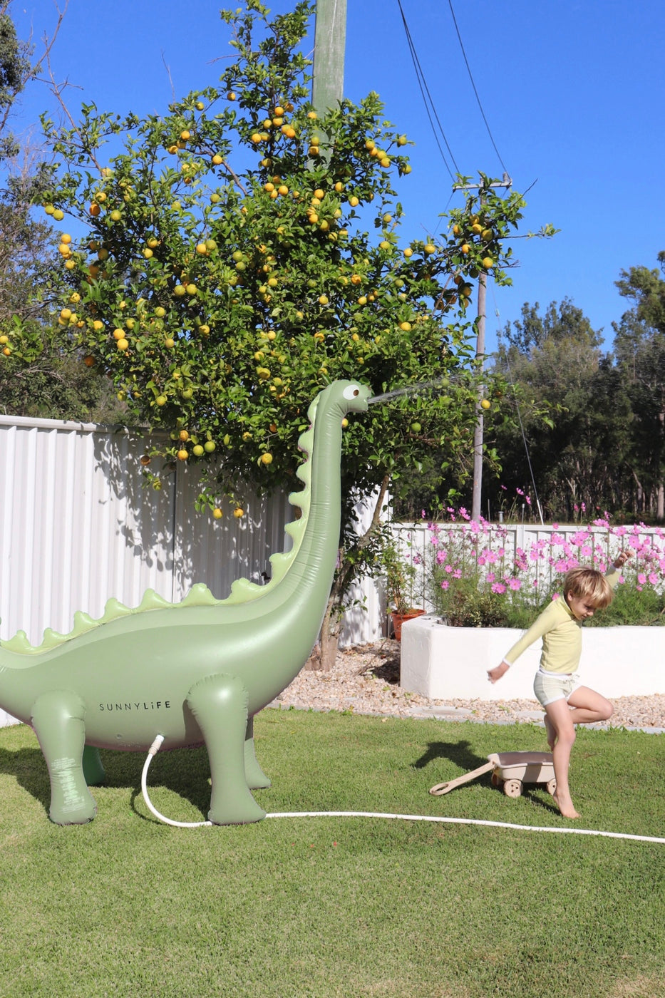 Arroseur Géant Dino Into The Wild Kaki