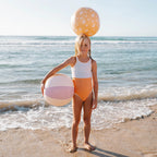 Juego de 2 globos inflables de princesa cisne - Multicolor