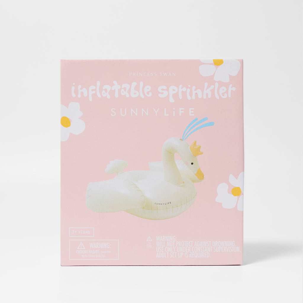 Aspersor inflable múltiple Princess Swan