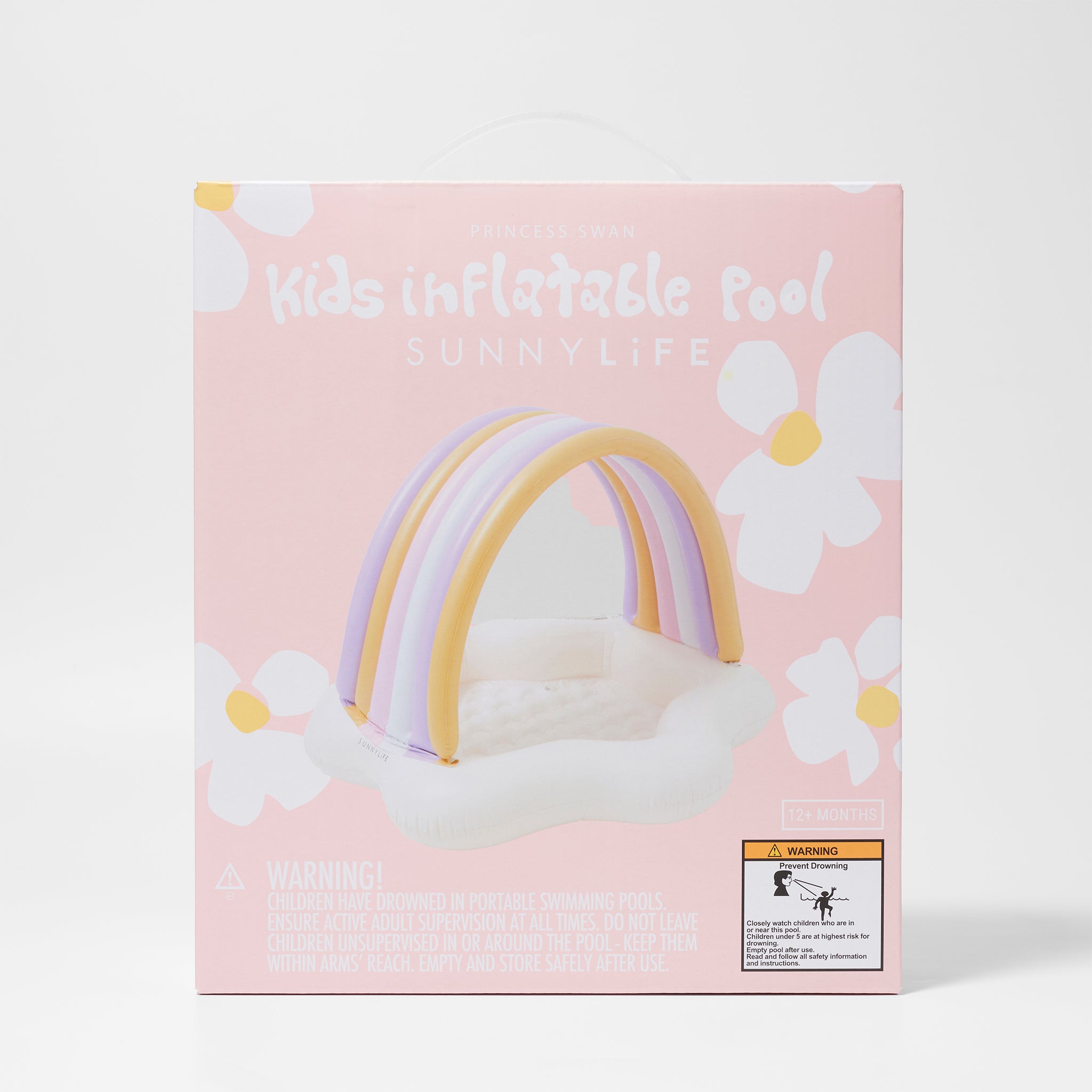 Piscine Gonflable Pour Enfants Princesse Cygne Multi