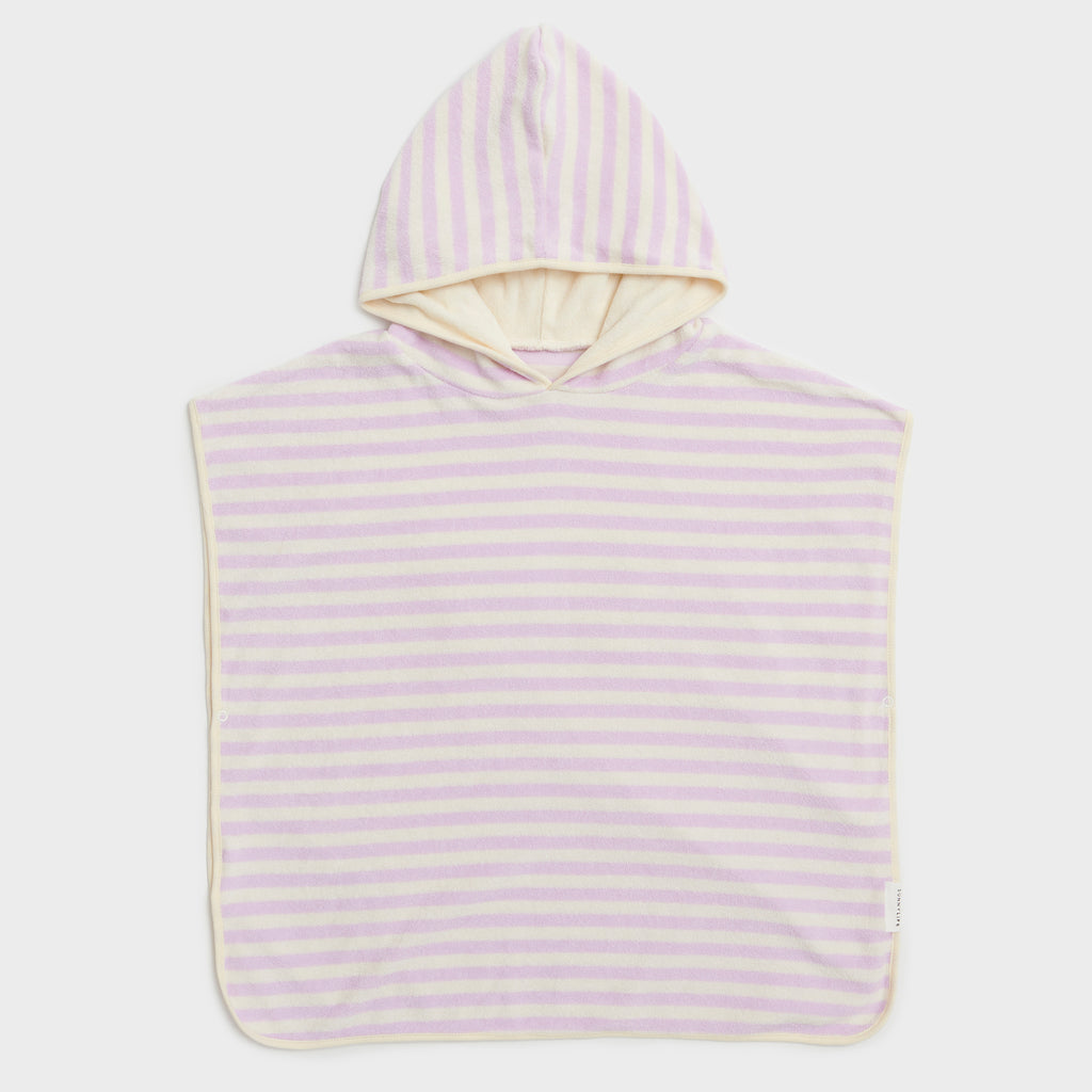 Toalla con capucha Princesa Cisne - Lila